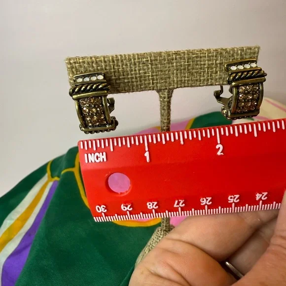 Heidi Daus Huggie Earrings